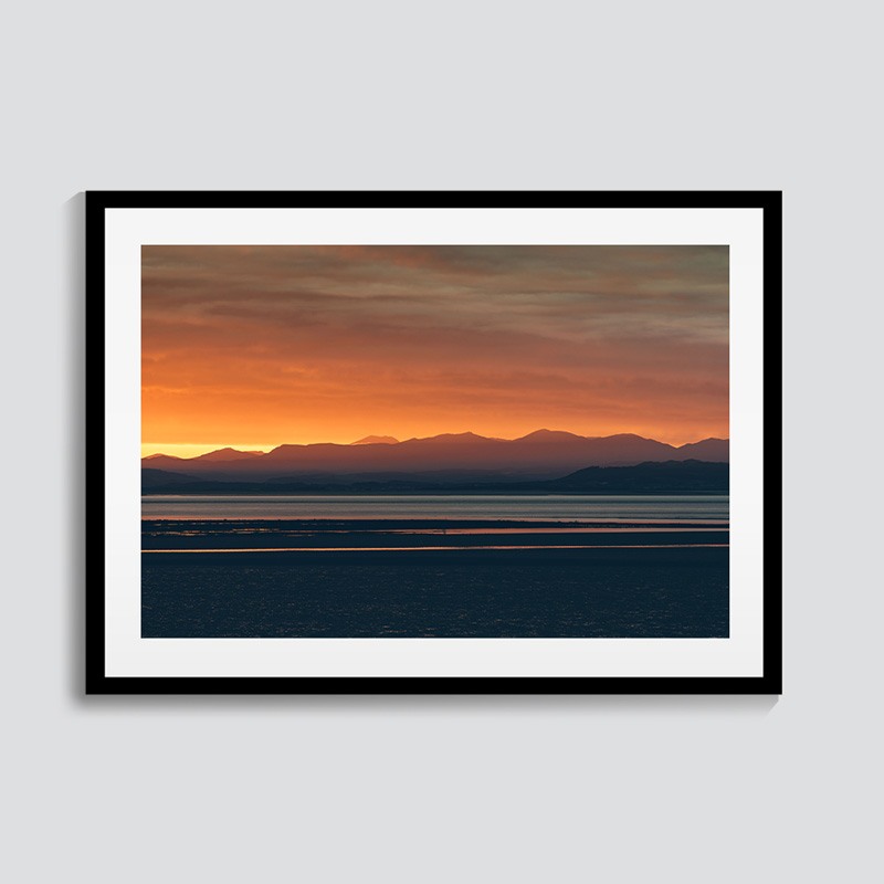 Last Light | Morecambe Bay Sunset Print | CAlum Lewis Photography